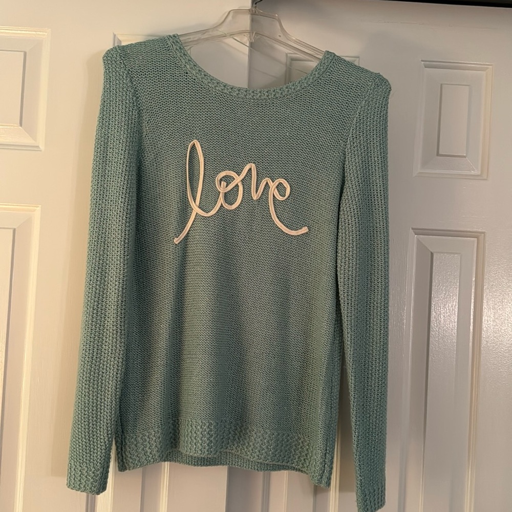 Lauren Conrad Love Sweater Size Medium